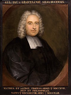 Willem s Gravesande Dutch physicist