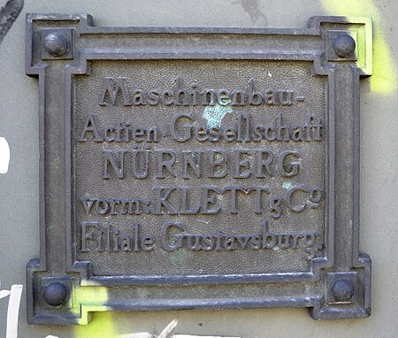 Tập_tin:Hackerbrücke-Plakette_"Maschinenfabrik_Augsburg-Nürnberg".jpg