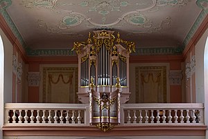 Haitzendorf - Pfarrkirche hl Ulrich - Orgel.jpg