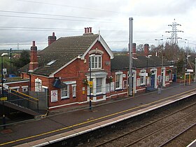 Szemléltető kép a Harlington állomás szakaszáról