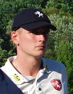 Harry Podmore British cricketer