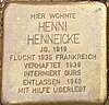 Henni Henneicke - Stolperstein.jpg