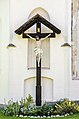 * Nomination Crucifx at the apse's northeast wall of the parish church Saint Michael in Egg, Hermagor, Carinthia, Austria --Johann Jaritz 03:10, 1 March 2018 (UTC) * Promotion Good quality. --XRay 05:21, 1 March 2018 (UTC)