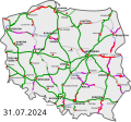 Miniatura Autostrady i drogi ekspresowe w Polsce