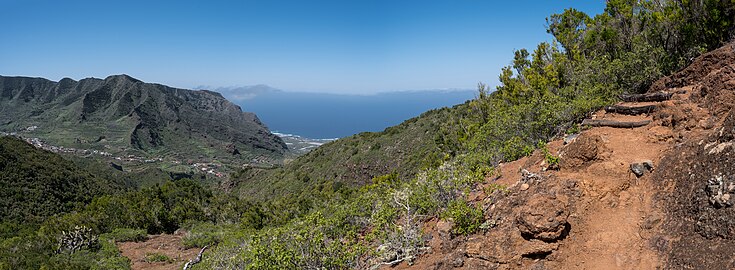 Hiking path, Los Silos, Tenerife