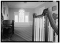 Historic American Buildings Survey, 1963, INTERIOR, SECOND FLOOR STAIRHALL WITH PALLADIAN WINDOW. - Amos Patterson House, 3725 River Road, Endwell, Broome County, NY HABS NY,4-END,1-10.tif