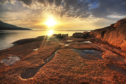 Sunset at Honeymoon Bay