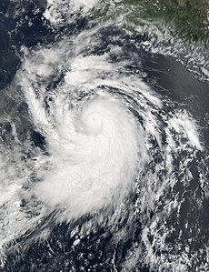 Hurricane Elida on July 24 while off the coast of Mexico