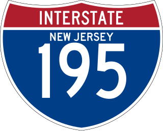 <span class="mw-page-title-main">Interstate 195 (New Jersey)</span> Highway in New Jersey