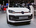 * Nomination: VW Up! GTI at IAA 2017 --MB-one 09:15, 23 October 2023 (UTC) * Review The car seems very distorted and the flash in the windshield disturbs. -- Spurzem 18:49, 23 October 2023 (UTC)