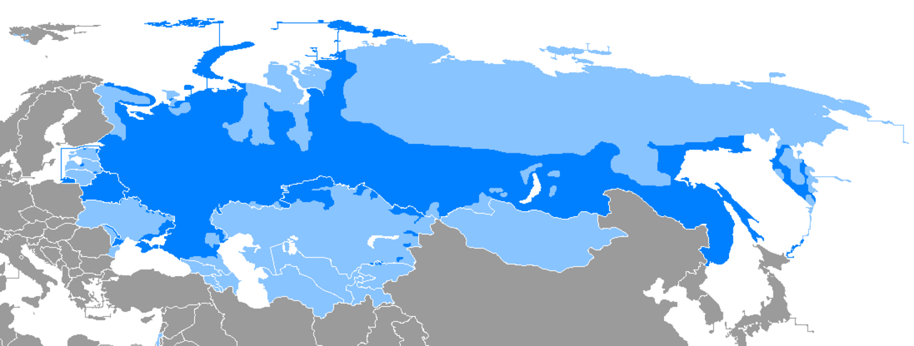 Where russians. Распространение русского языка. Русские распространение. Территория распространения русского языка. Распространение русского языка в Европе.