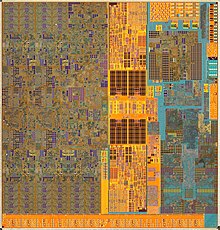 Cannon Lake processor die from an i3-8121U with Palm Cove cores Intel@10nm@CannonLake@PalmCoveCores - GT2-Gen10 IGP RadeonRX540@Core i3-8121U@NUC8I3CYSM DSCx13 poly@5xExt.jpg