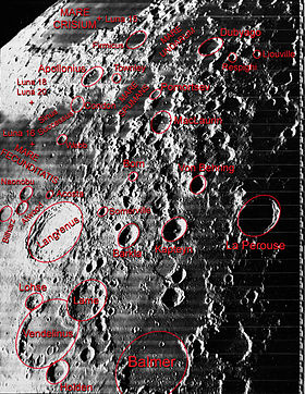 Снимок зонда Lunar Orbiter - IV.