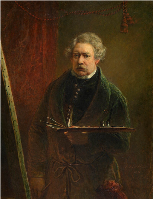 Jacobus Josephus Eeckhout - Self-portrait