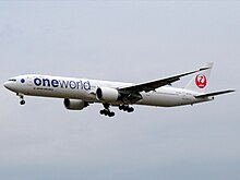 Japan Airlines, Boeing 777-346 (ER), JA732J (14506405646) .jpg