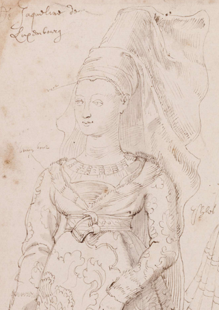 <span class="mw-page-title-main">Jacquetta of Luxembourg</span> 15th-century noble