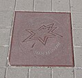 Jean Beliveau's star on Canada's Walk of Fame