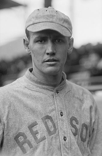 Joe Wood's 34 wins in 1912 were a career-high.[170]