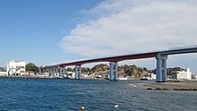 A view of Jogashima bridge