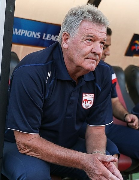 Toshack in August 2018 as manager of Tractor