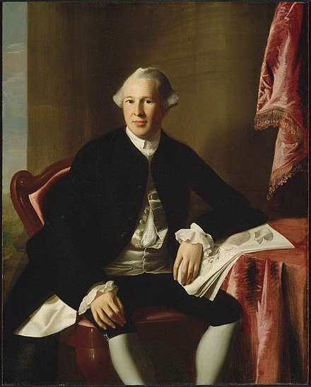 General Joseph Warren, namesake of Warren County. Portrait by John Singleton Copley, c. 1765