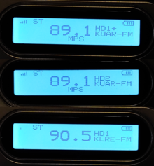 KUAR and KLRE broadcasting in HD with all of the subchannels. KUAR and KLRE in HD.png