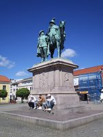 Monument til Charles X Gustave og Erik Dahlbergh, Uddevalla