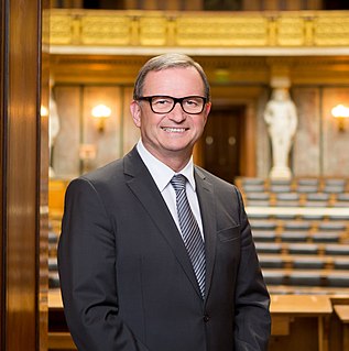 Karlheinz Kopf Austrian politician, Vice-chairman of the Austrian national council