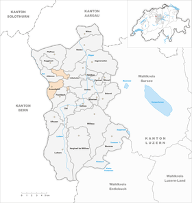 Map of Grossdietwil