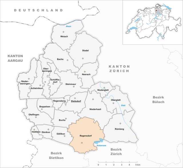 Regensdorf - Localizazion