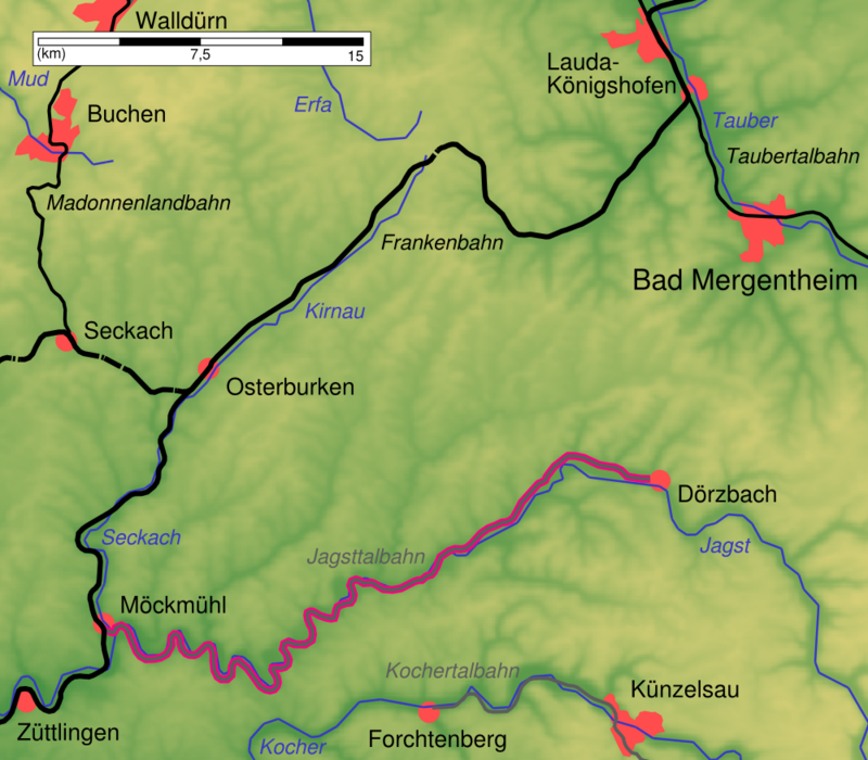 Jagsttalbahn - Wikimedia Commons