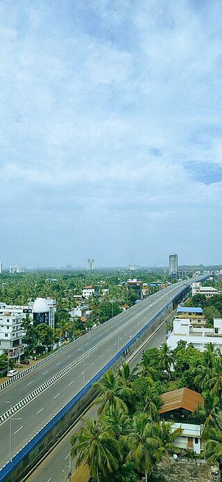 <span class="mw-page-title-main">Kazhakoottam flyover</span> Flyover in Kerala