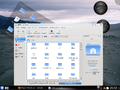 KDE 4.1 із запущеним Dolphin