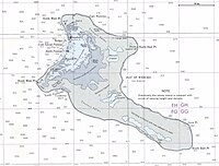 London can be seen near the North in this diagram. Kiritimati island 77.jpg