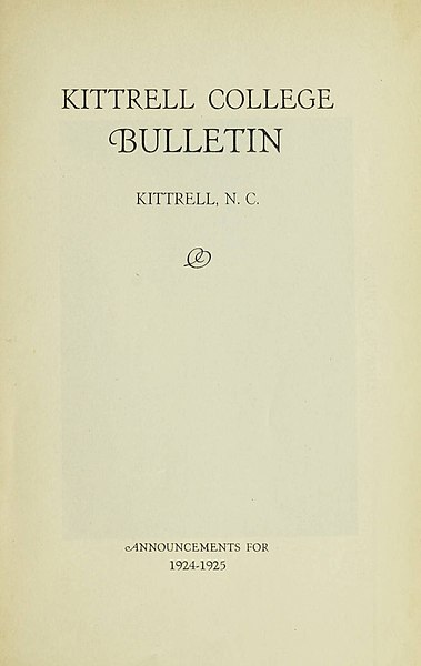 File:Kittrell College Bulletin (1924-1925) - DPLA - 12d14c11e5a0b67f227a8b747f45a4ef (page 5).jpg