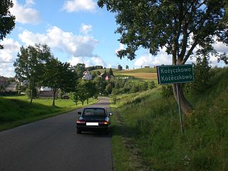 <span class="mw-page-title-main">Kożyczkowo</span> Village in Pomeranian Voivodeship, Poland