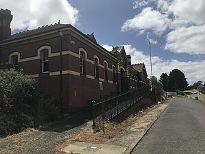 Korumburra railway station exterior.jpg