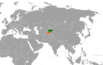 Qırğızıstan–Tacikistan münasibətləri üçün miniatür