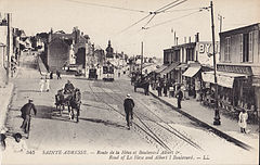 SAINTE-ADRESSE - Rue de la Hève et Boulevard Albert 1er