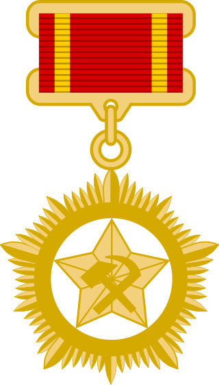 <span class="mw-page-title-main">Hero of Labor (North Korea)</span> Highest title of honour in North Korea