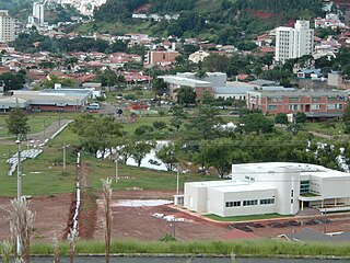 Blick auf den Campus der UNIFEI in Itajubá