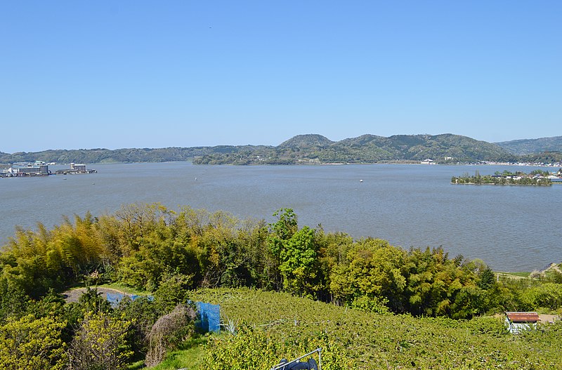 File:Lake Togo from Kitayama Kofun.jpg