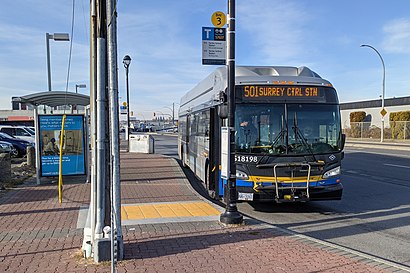 How to get to Langley Centre with public transit - About the place