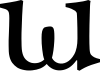 File:Latin small letter U with notch at bottom.svg