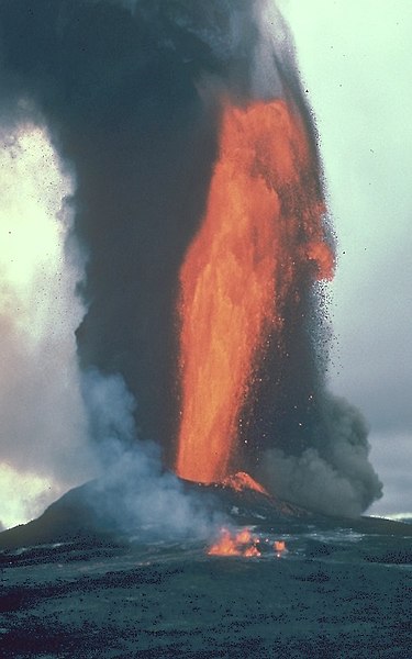 lava fountain