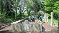 Le lavoir (en cours de restauration).