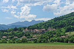 Skyline of Miribel-Lanchâtre