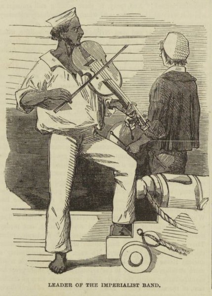 File:Leader of the imperialist band (HMS Hermes) ILN 1853-1105-0005.jpg