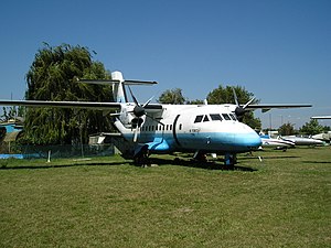 L-610M X05 v Leteckém muzeu v Kunovicích