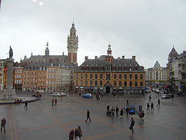 Lille city centre.